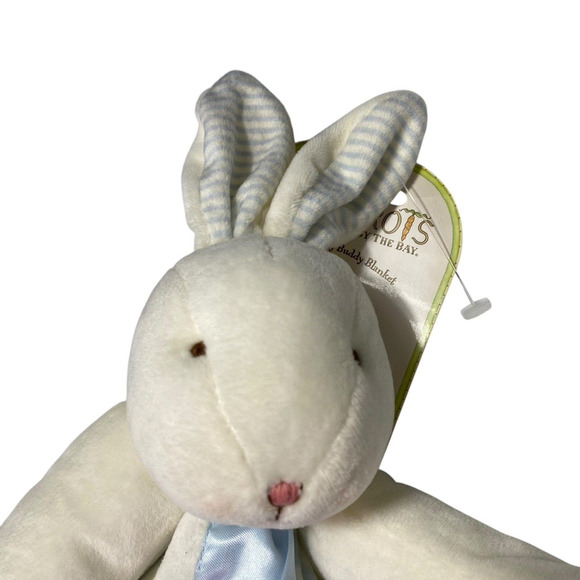 Bunnies by the Bay Lovey NEW Security Blanket Plush Stuffed Rabbit Carrots Baby - Picture 8 of 12